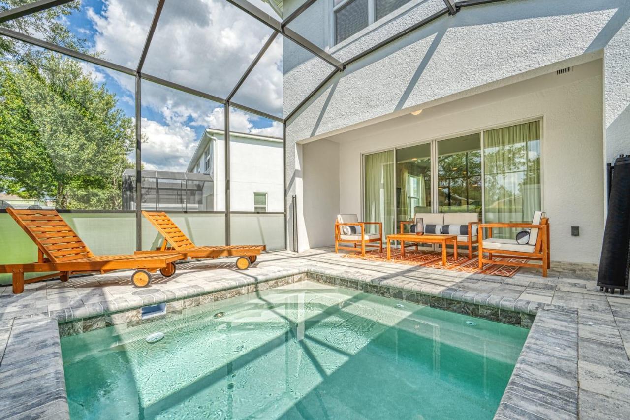 Modern Home With Private Pool Near Disney Orlando Exterior photo